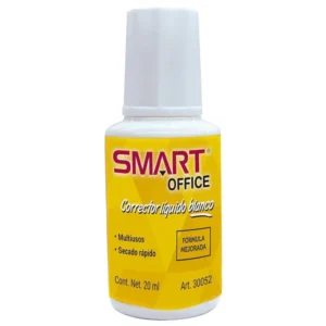 Corrector Líquido Blanco 20ml Piezas Smart