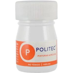 Pintura Acrílica Frasco con 20 ml Blanco Politec