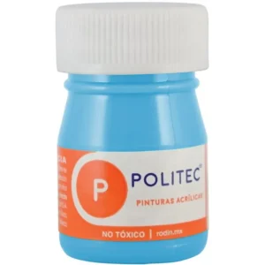 Pintura Acrílica Frasco con 20 ml Azul Pastel Politec