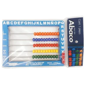 Abaco de Plástico Chico 50 Bolitas