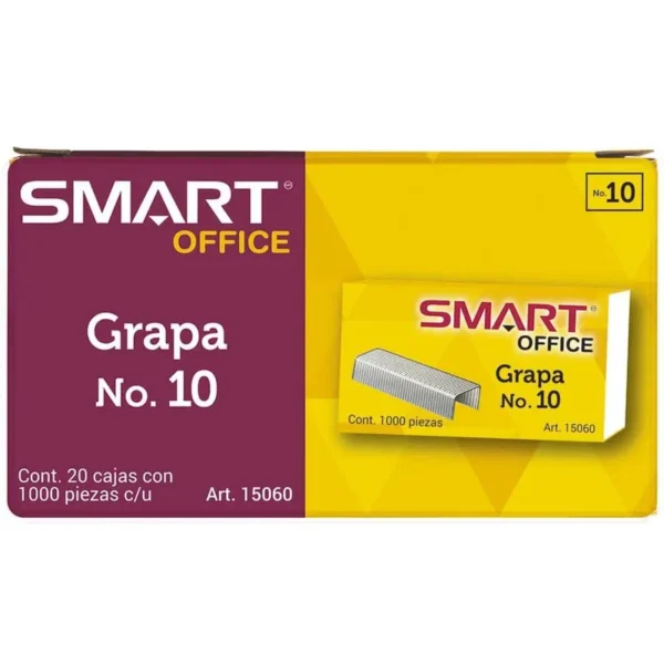 Grapa Chica Número 10 con 1000 Piezas