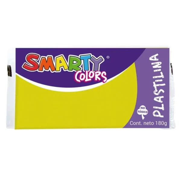 Plastilina Marqueta 180g Amarillo Smarty