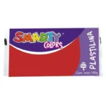 Plastilina Marqueta 180g Rojo Smarty
