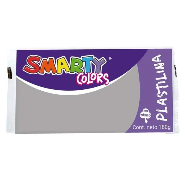 Plastilina Marqueta 180g Gris Smarty