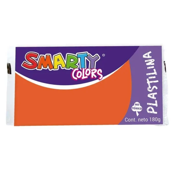 Plastilina Marqueta 180g Naranja Smarty