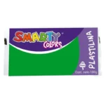 Plastilina Marqueta 180g Verde Claro Smarty