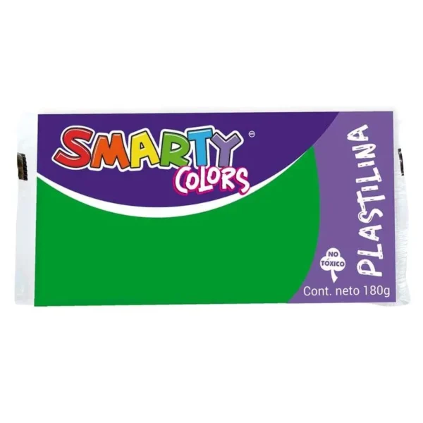 Plastilina Marqueta 180g Verde Claro Smarty